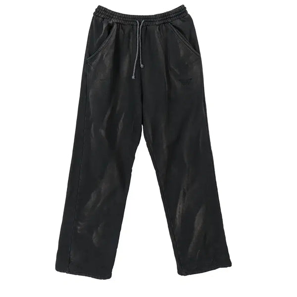 [BUNJANG] Alexander Digenoa Thrashed Black Sweatpants / 알렉산더 디제노바 스웻팬츠