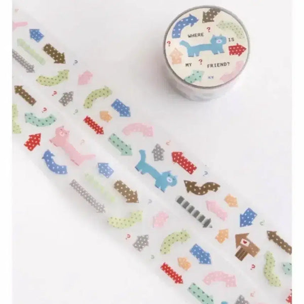 [BUNJANG] K-Zim Village Kiss Cut Masking Tape / 케짐빌리지 키스컷 원가띵 마테띵 다꾸 처분