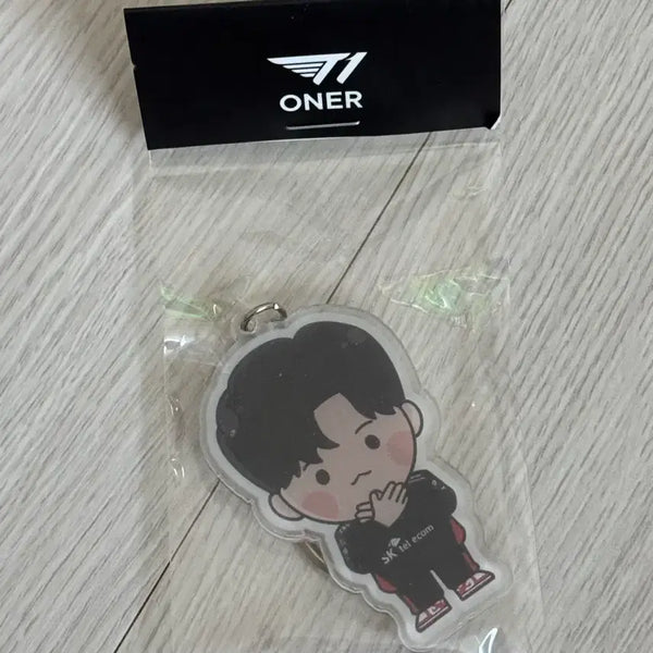 [BUNJANG] T1 Faker Player Keyring 2023 / 2023 T1 티원 오너 선수 키링