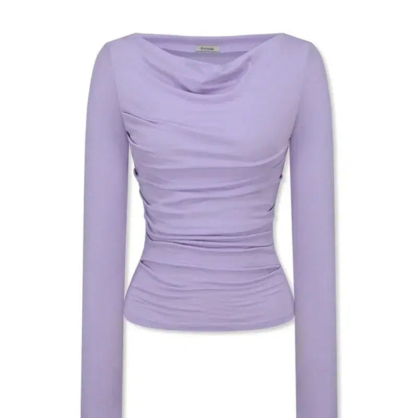 [BUNJANG] AvieMUA Tencel Drape T-Shirt Size 2 / 아비에무아 텐셀 드레이프 티셔츠 2사이즈