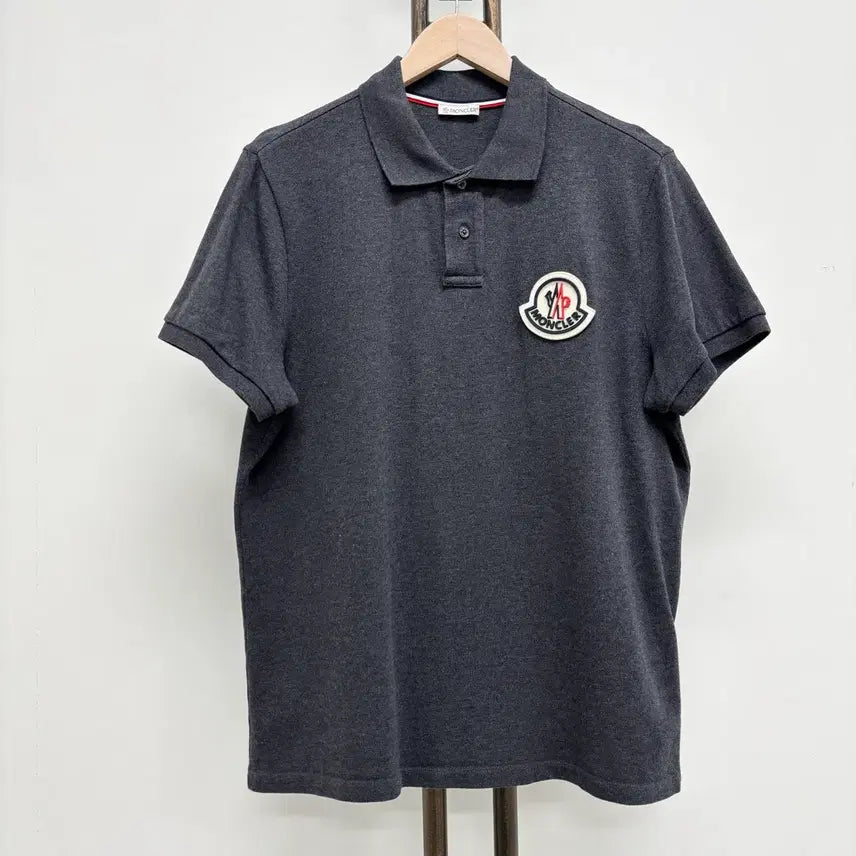 [BUNJANG] Moncler Big Logo PK Polo Shirt - Size L / [L]몽클레어 빅로고 pk 카라티