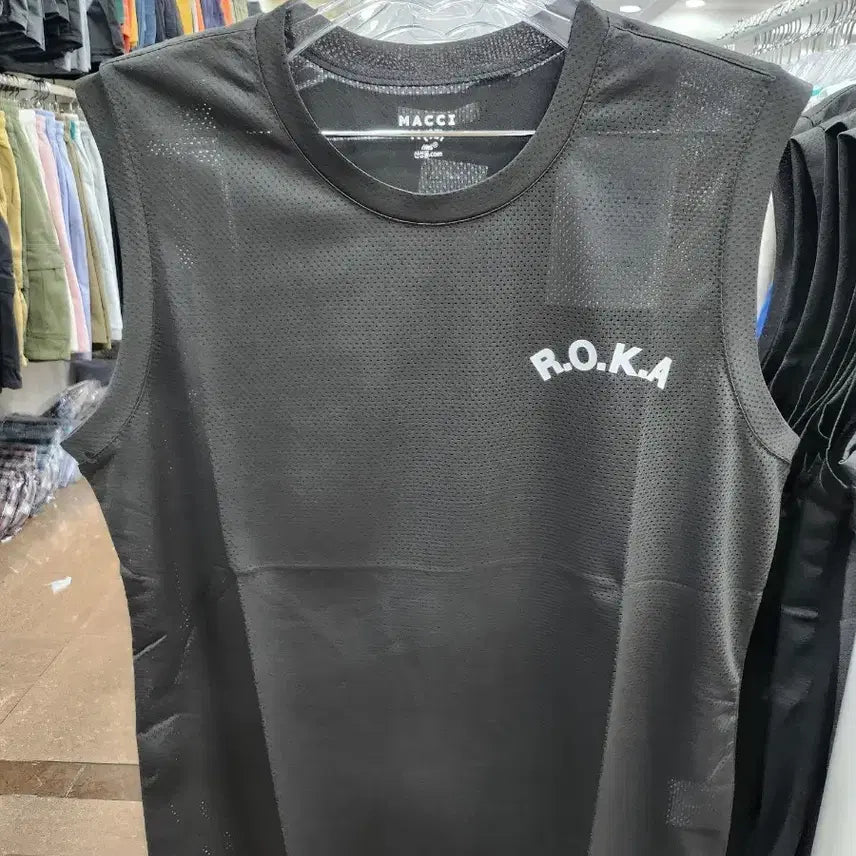 [BUNJANG] Roka Mesh Tank Top / 로카메쉬나시