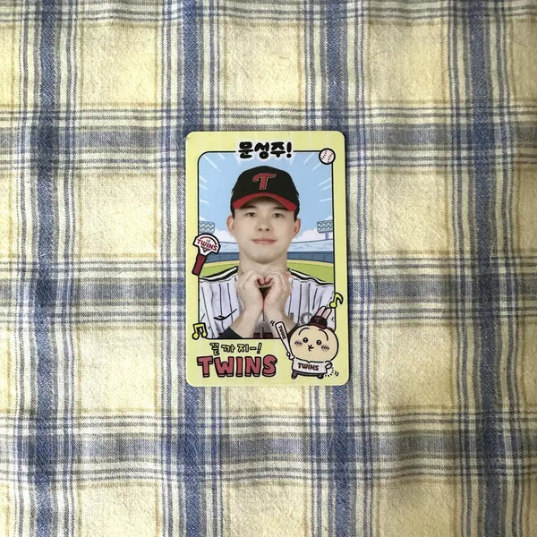 [BUNJANG] LG Twins Munjakwi Photocard Moon Sung-ju / 엘지트윈스 먼작귀 포토카드 문성주