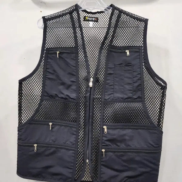 [BUNJANG] Men's Mesh Vest / 메쉬조끼
