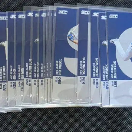 [BUNJANG] 2026 KBO NC Dinos Alphabet Cards / 2026 KBO NC다이노스 알파벳