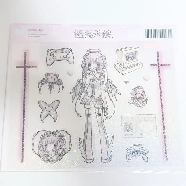 [BUNJANG] Milky Heart Sticker / 밀키하트 스티커