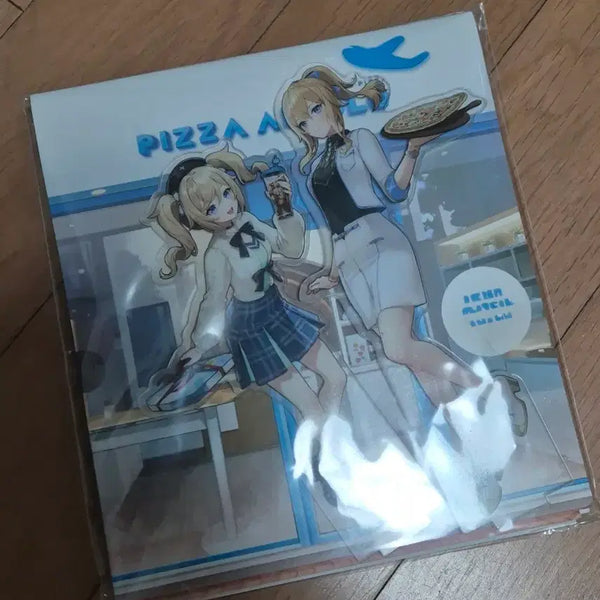[BUNJANG] Genshin Impact x Pizza Alvolo Collaboration Acrylic Stand / 원신 피자알볼로 콜라보 아크릴