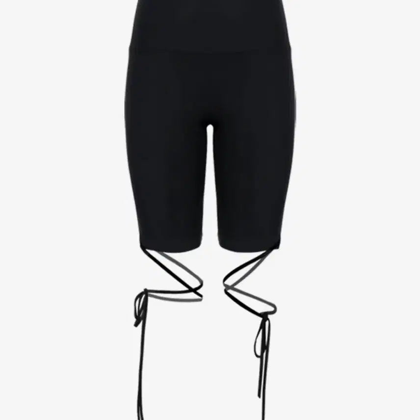 [BUNJANG] Assay String Biker Shorts Black / [아쎄이] 스트링 바이커 쇼츠 레킹스 블랙