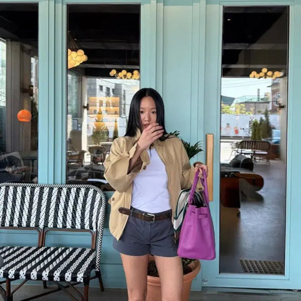 [BUNJANG] MANIMOREMONG Woven Micro Shorts / 매니모어몽 우븐 마이크로 쇼츠 숏팬츠 핫팬츠 반바지
