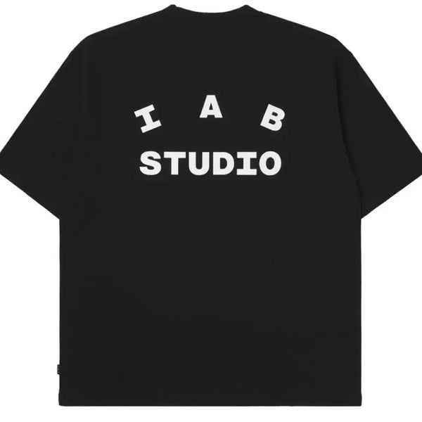 [BUNJANG] IAPP STUDIO Logo T-Shirt / 아이앱 스튜디오 반팔 티셔츠 블랙 화이트