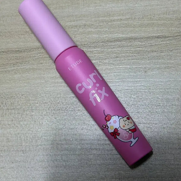 [BUNJANG] Etude Curl Fix Mascara Pink Mang-Gom Collaboration 04 Wispy Volume / 에뛰드 컬 픽스 마스카라 핑크 망곰 콜라보 04 가닥 볼륨