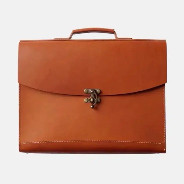 [BUNJANG] Hevitz Briefcase Full Grain Leather Handmade / 헤비츠 서류가방 프리프케이스 통가죽 핸드메이드