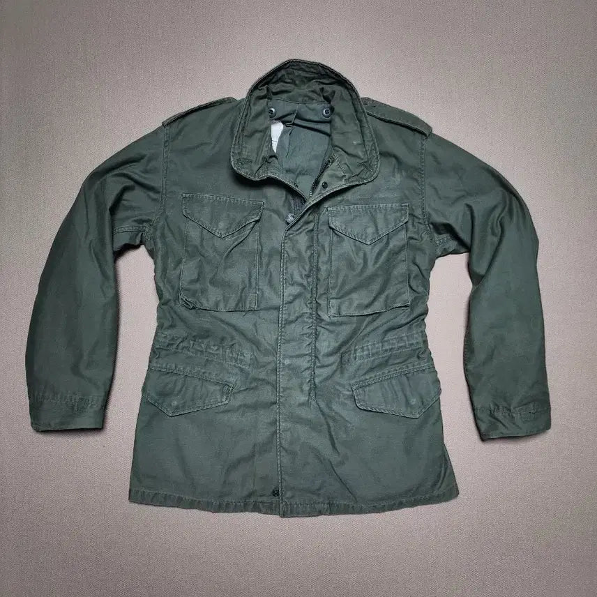 [BUNJANG] 1980s US Military M-65 Field Jacket 3rd Gen (S/R) Original / 80s 오리지널 미군 M-65 필드 자켓 3세대 (S/R)3