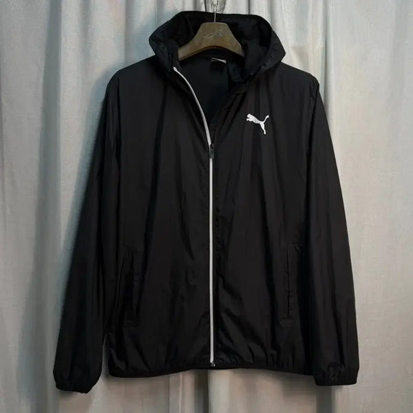 [BUNJANG] Puma Mesh Lined Windbreaker Hoodie Jacket / [L] 푸마 메쉬 트레이닝 후드 바람막이 자켓
