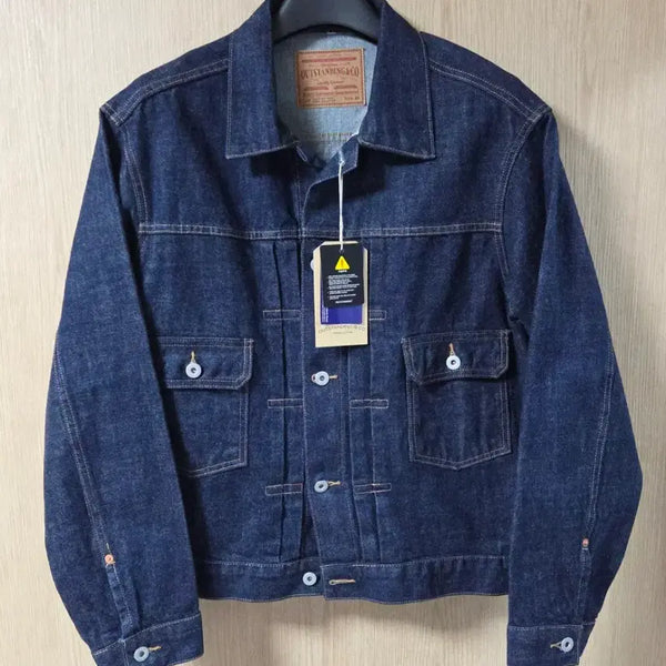 [BUNJANG] Outstanding 2nd Generation Selvedge Denim Jacket / (착샷) 아웃스탠딩 2세대 데님 자켓 셀비지
