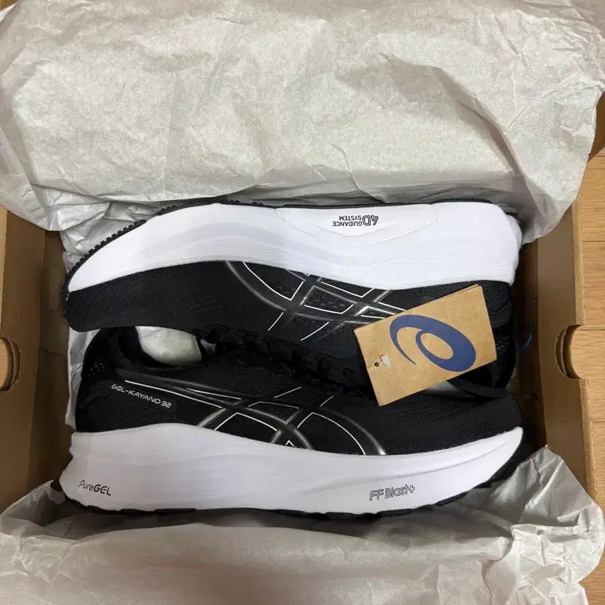 [BUNJANG] Asics Gel-Kayano 32 Wide (2E) Black/White / [295] 아식스 젤 카야노 32 검흰 2E 와이드