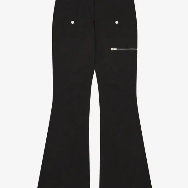 [BUNJANG] LOVEISTRUE Nylon Bootcut Pants Black / [러브이즈트루] 나일론 부츠컷 밴츠 블랙