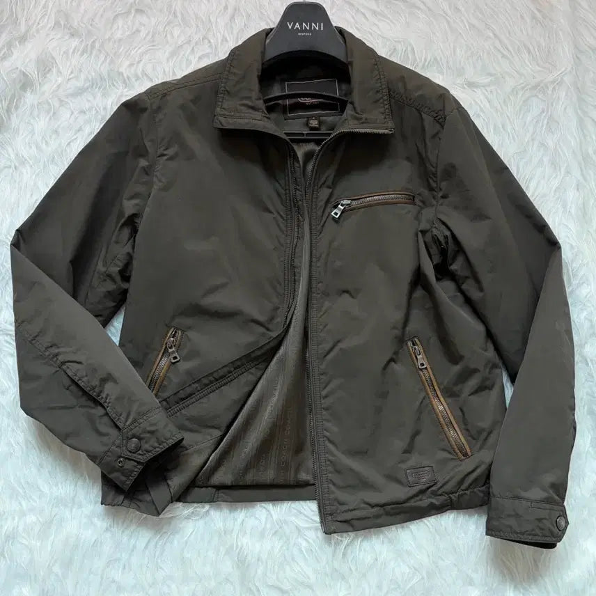 [BUNJANG] Coach Detroit Jacket with Lambskin Trimming / 코치 / 양가죽 트리밍 디트로이트 자켓 / M
