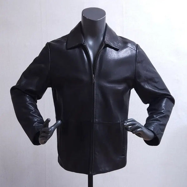 [BUNJANG] Lambskin Leather Jumper Size 100 / 양가죽점퍼 100