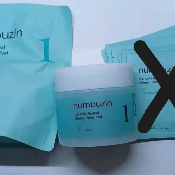 [BUNJANG] Numbuzin No. 1 Pad Refill Set / 넘버즈인 1번 패드 본품 + 리필 판매합니다