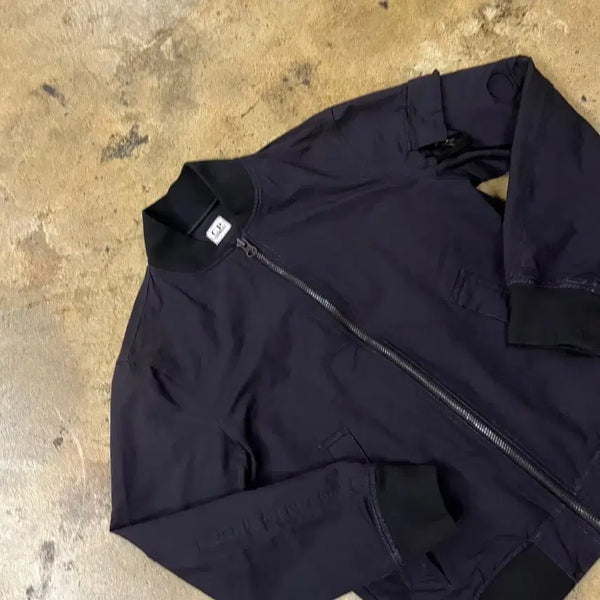 [BUNJANG] CP Company Navy Blouson Jacket (No Lens) / [정품/100] CP 컴퍼니 네이비 블루종 자켓 (렌즈없음)