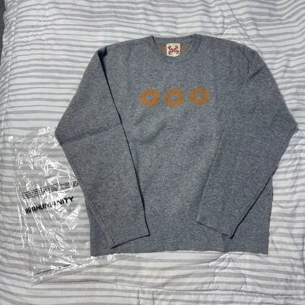 [BUNJANG] 999 Humanity Symbol Knit (Size 3) / [3사이즈] 999휴머니티 심볼 니트