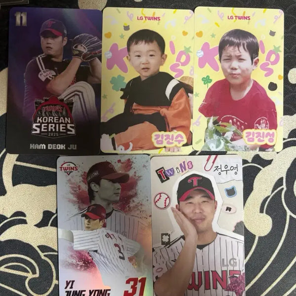 [BUNJANG] LG Twins Lee Jung-yong Photocard / 엘지트윈스 포토카드 포카 lg twins