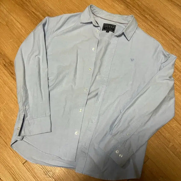 [BUNJANG] Guess Light Blue Shirt / 게스 하늘색 셔츠