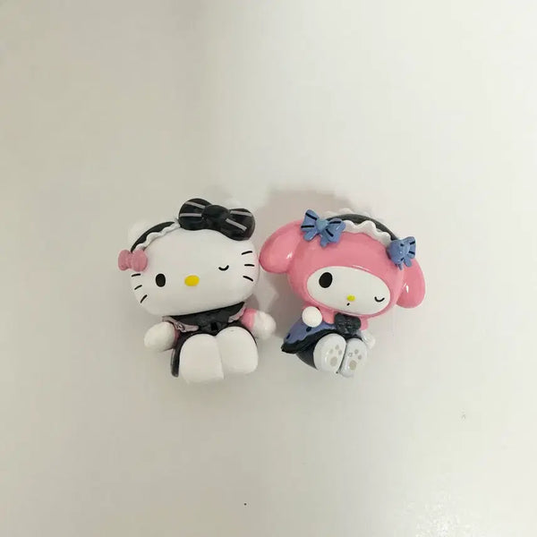 [BUNJANG] Sanrio Sweet Lace Kitty & My Melody Figure Set / 산리오 스윗레이스 키티 마이멜로디 피규어 세트