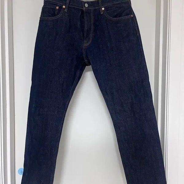 [BUNJANG] GAP Selvedge Denim Pants Straight Fit / GAP 셀비지 데님팬츠(사이즈 실측 참고)