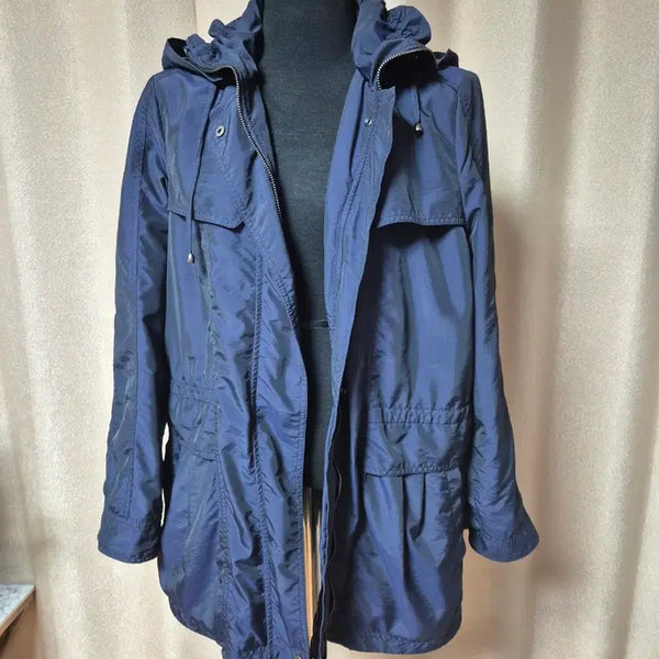 [BUNJANG] Crocodile Women's Windbreaker Navy Size 95 / 크로커다일 여성 바람막이 95 사이즈