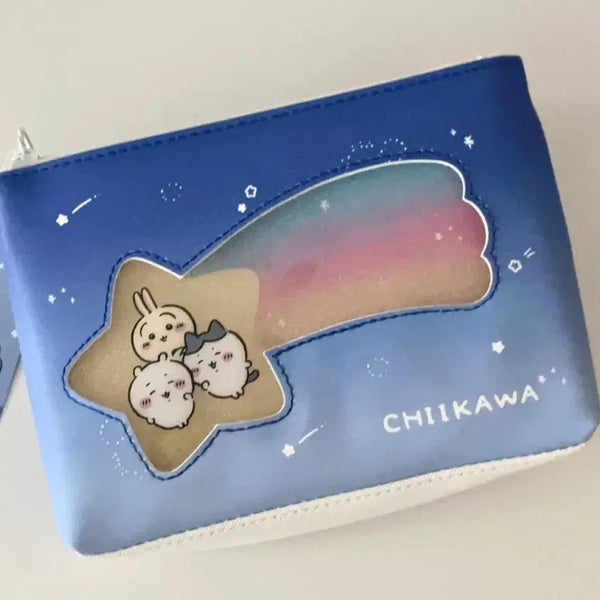 [BUNJANG] Chiikawa Multi-Purpose Pouch - Usagi & Hachware / 치이카와 다용도 파우치 일본정품 먼작귀 파우치 우사기 하치와레