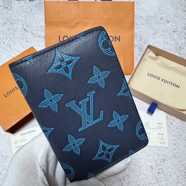 [BUNJANG] Louis Vuitton Shadow Organizer Navy Blue OS / [풀구성 OS] 루이비통 쉐도우 오거나이저 네이비 블루