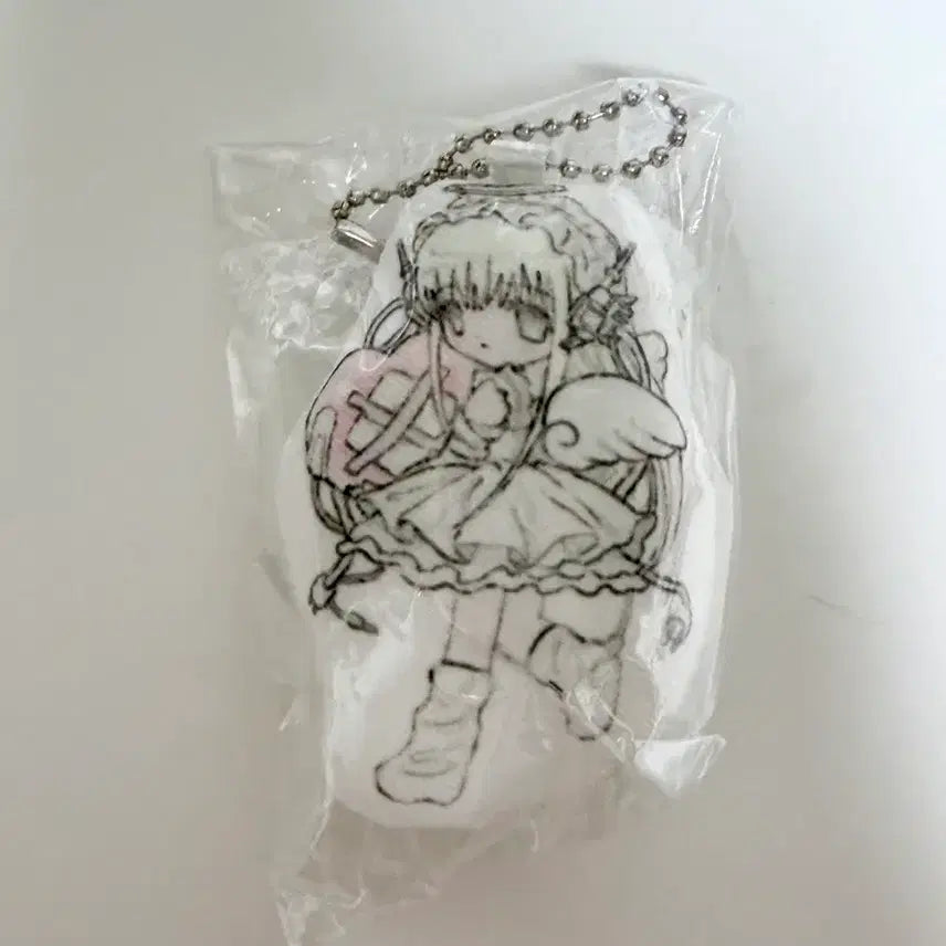 [BUNJANG] Milky Heart Cushion Keyring / 밀키하트 쿠션키링