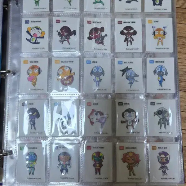 [BUNJANG] Keroro Sticker Collection Season 1 (82 Types) / 케로로 띠부씰 시즌1 82종 전종 판매