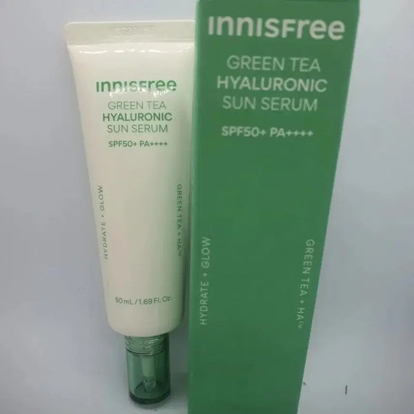 [BUNJANG] Innisfree Green Tea Hyaluronic Sun Serum 50ml / (새상품)이니스프리 그린티 히알루로닉 선세럼 50ml