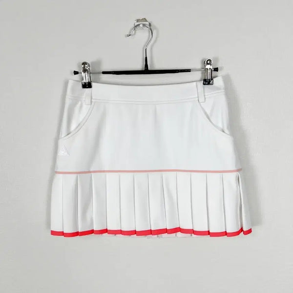 [BUNJANG] Le Coq Sportif Golf White Skirt (Size 64) / 르꼬끄 골프 화이트 봄 가을 치마 스커트 여64 S 라덴 빈티지