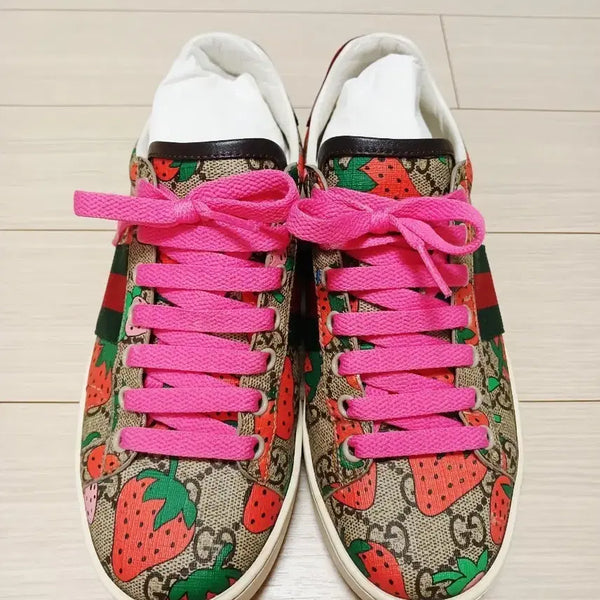[BUNJANG] Gucci Strawberry Sneakers / 구찌 딸기 스니커즈