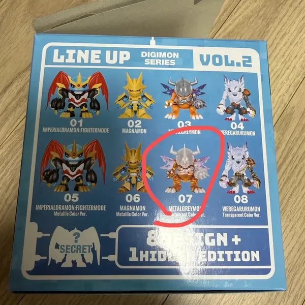 [BUNJANG] Bandai Digimon Plavaco Version 2 #7 MetalGreymon Model Kit / (새상품) 반다이 디지몬 프라바코 버전2 7번 메탈그레이몬