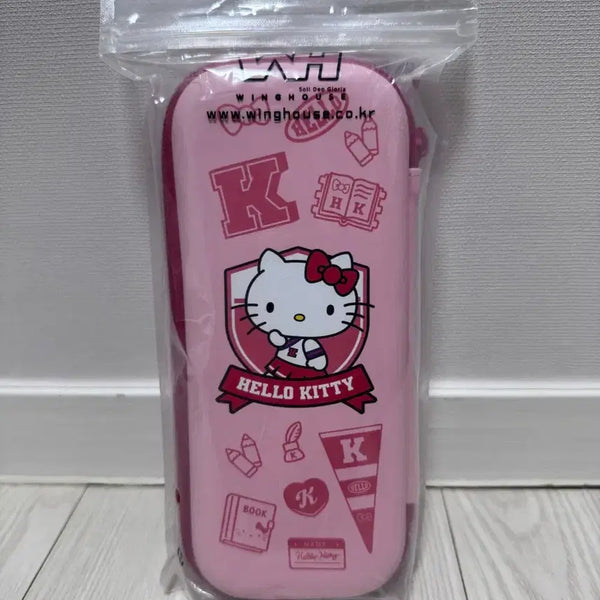 [BUNJANG] Hello Kitty DIY Sticker EVA Pouch Pencil Case / 헬로키티 DIY스티커 EVA파우치 필통