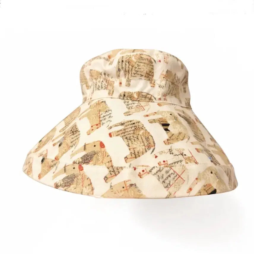 [BUNJANG] Jim Thompson Elephant Pattern Bucket Hat / jim thompson 짐톰슨 코끼리 패턴 벙거지 모자 버킷햇 자외선차단