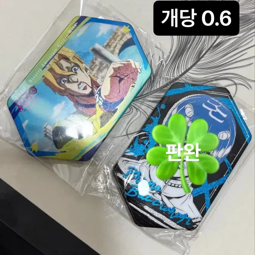 [BUNJANG] JoJo's Bizarre Adventure Fugo Hologram Can Badge / 죠죠 푸고 캔뱃지