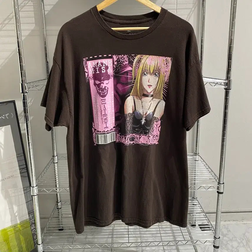 [BUNJANG] Death Note Misa Official Animation T-Shirt / 데스노트 미사 오피셜 애니메이션 티셔츠 애니티