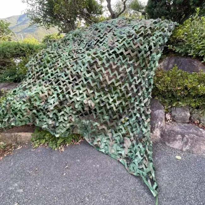 [BUNJANG] Military Camouflage Sunshade Tent / 밀리터리 그늘 캠핑 위장막 군대 훈련 위장막 밀리터리감성 그늘막