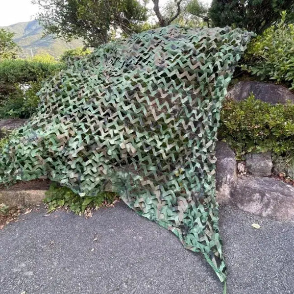 [BUNJANG] Military Camouflage Sunshade Tent / 밀리터리 그늘 캠핑 위장막 군대 훈련 위장막 밀리터리감성 그늘막