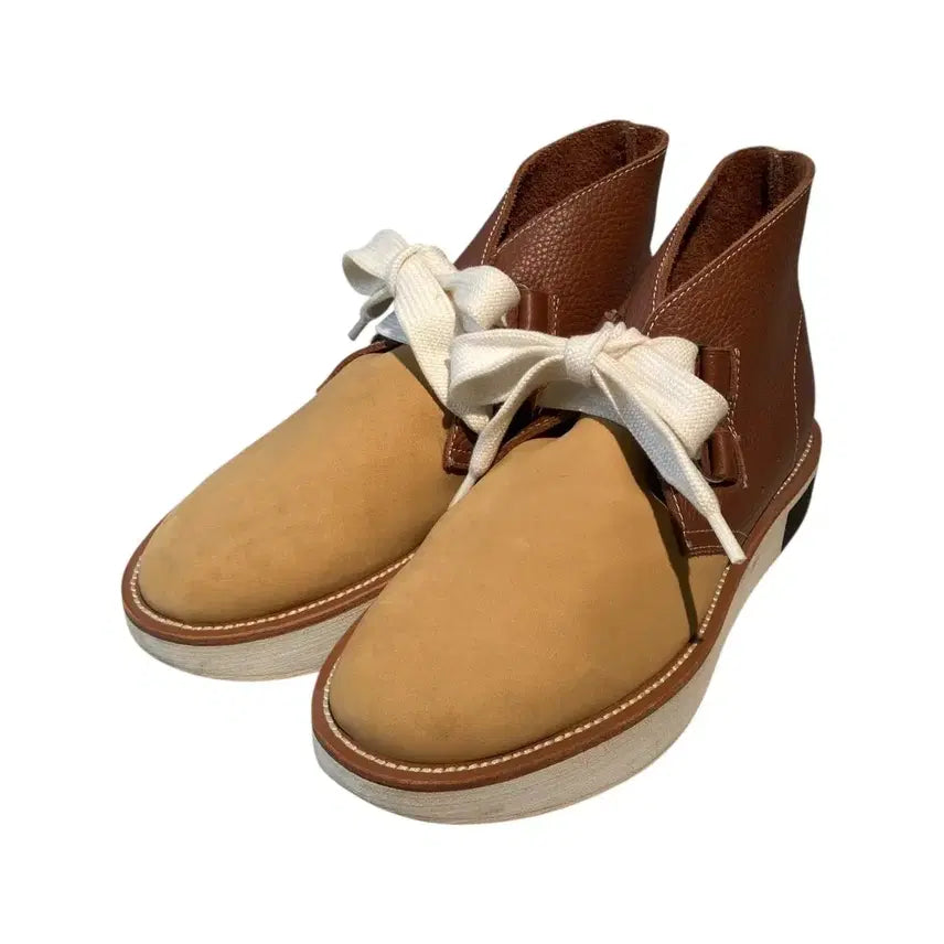 [BUNJANG] Humito Ganryu Chukka Boots Desert Boots Beige / 후미토간류 추카 부츠 데저트 부츠 베이지 M 270