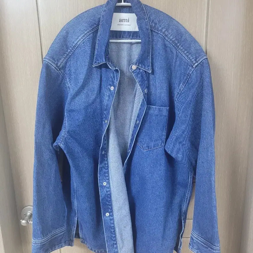 [BUNJANG] AMI Denim Shirt L Size / 아미 데님 셔츠 L사이즈