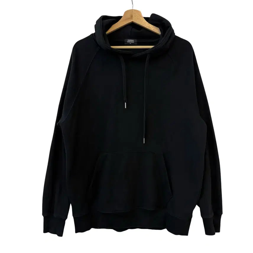 [BUNJANG] Musinsa Standard Hooded Sweatshirt Black XL / 무탠다드 후디드 스웨트 블랙 XL 정품