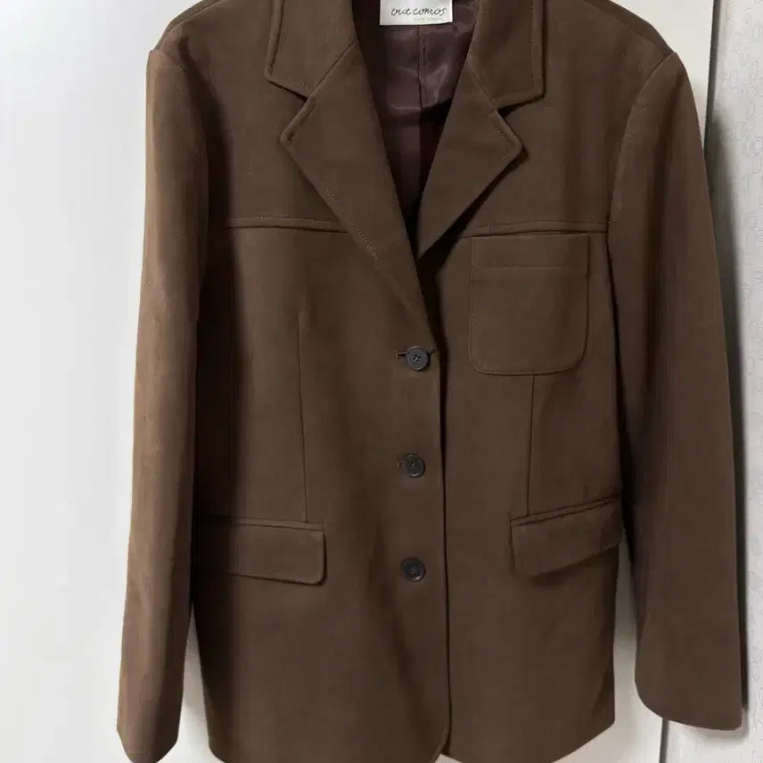 [BUNJANG] Our Cosmos Suede Jacket / 아워코모스 스웨이드 자켓