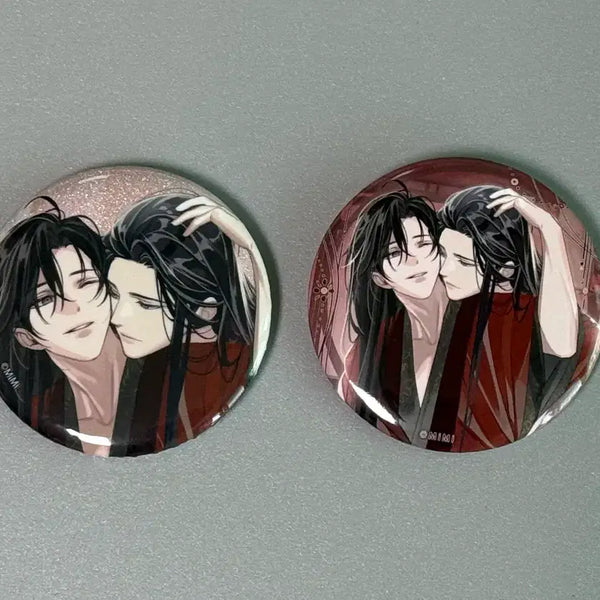 [BUNJANG] The Grandmaster of Demonic Cultivation Lan Wangji & Wei Wuxian Wedding Series Can Badges Bundle Set / 마도조사 남망기 위무선 캔뱃지 판매